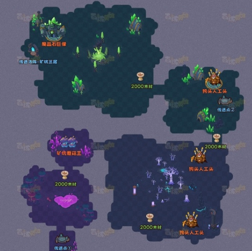 百炼英雄无尽深渊矿坑二层攻略