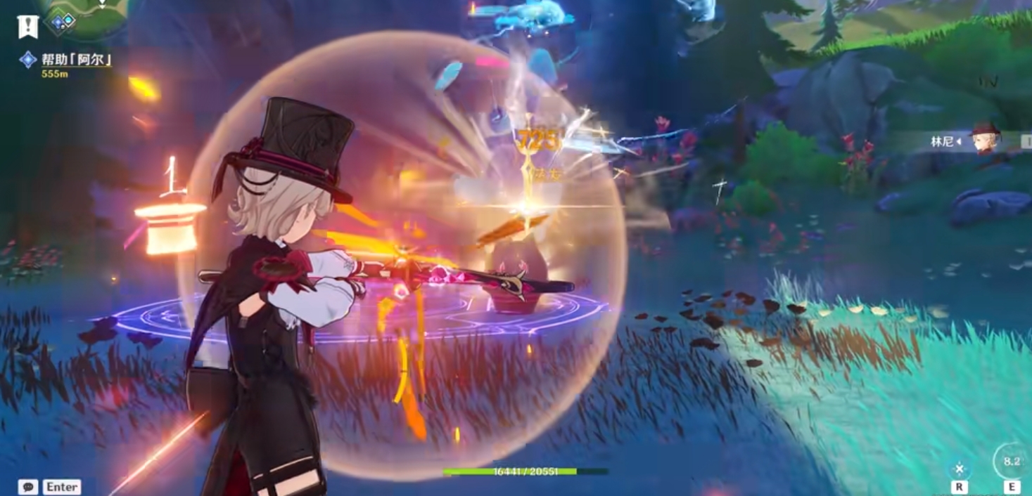 原神维维安涅怎么打