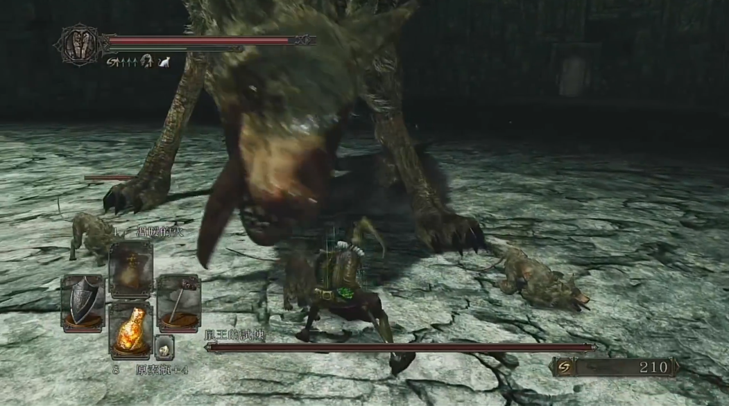 黑暗之魂2鼠王的试炼怎么打