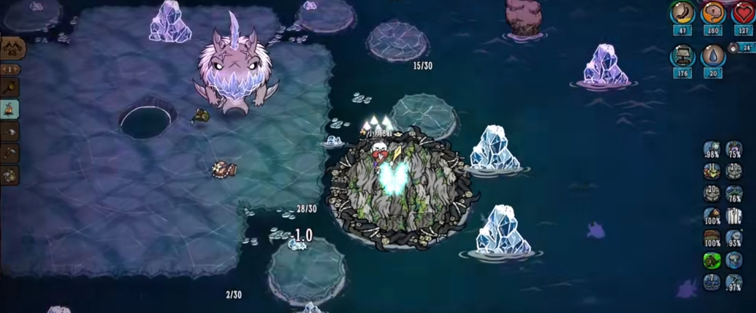 饥荒大霜鲨怎么打