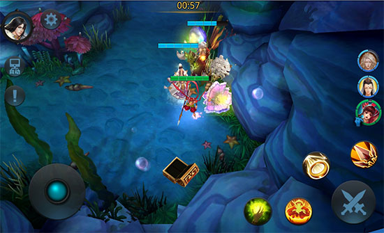 乱斗西游2怎么从后边偷袭