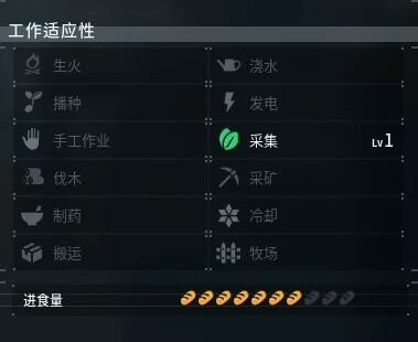 幻兽帕鲁君王美露帕工作适应性