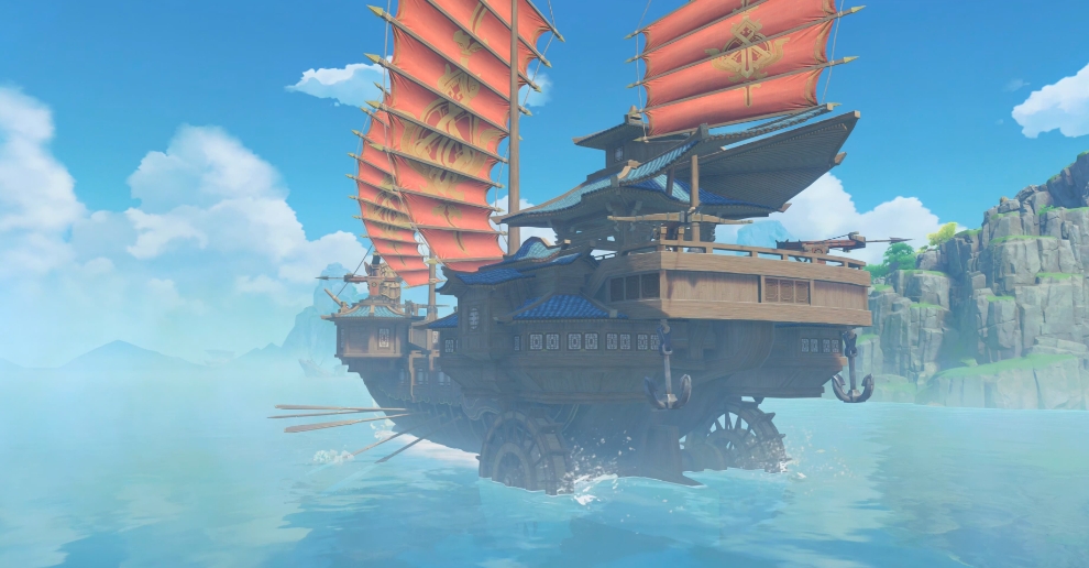 原神怎么快速到达死兆星号