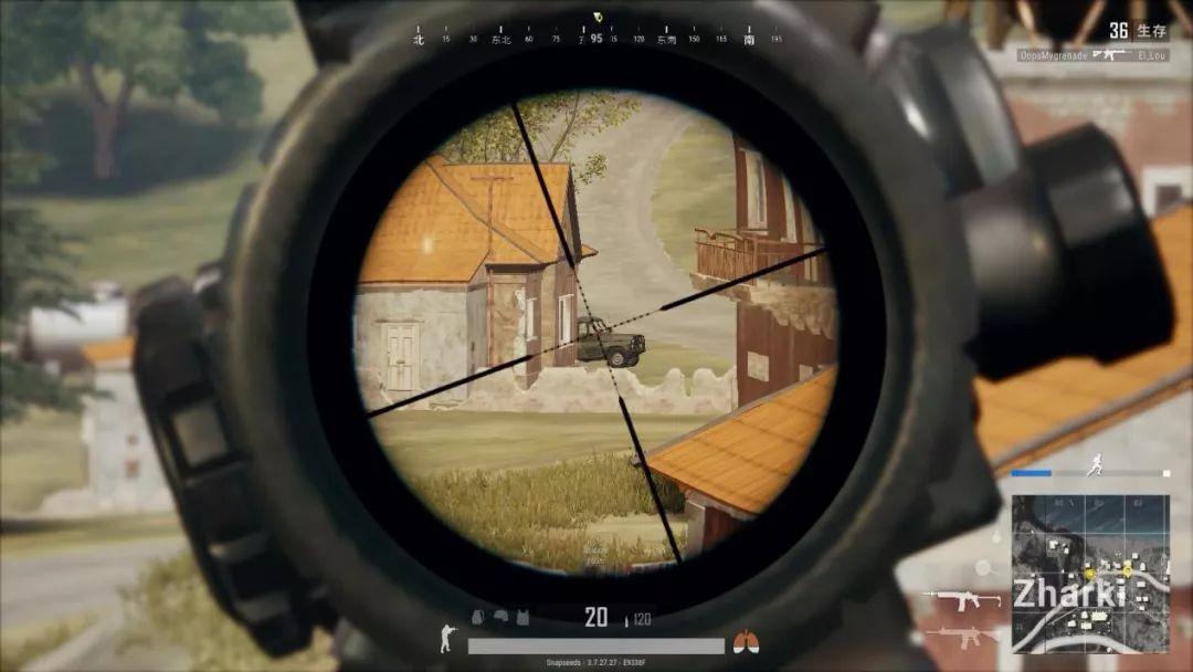 绝地求生狙击枪怎么瞄准才能打到头