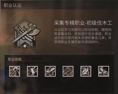 明日之后职业选择