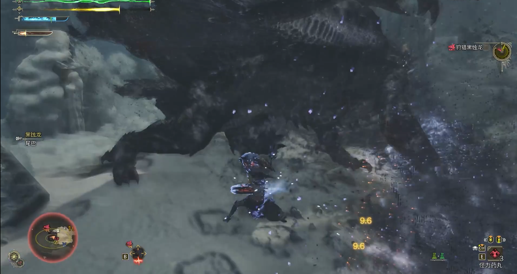 怪物猎人荒野黑蚀龙怎么打