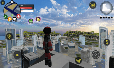 火柴人绳索英雄999999最新版手游下载