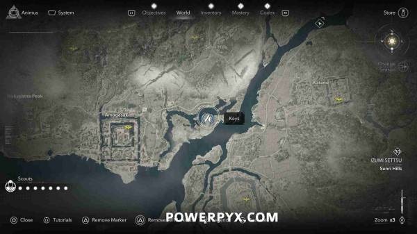 刺客信条影钥匙位置大全 全部秘钥收集攻略一览）