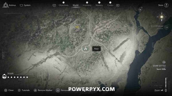 刺客信条影钥匙位置大全 全部秘钥收集攻略一览）