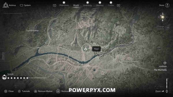 刺客信条影钥匙位置大全 全部秘钥收集攻略一览）