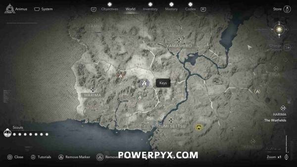 刺客信条影钥匙位置大全 全部秘钥收集攻略一览）