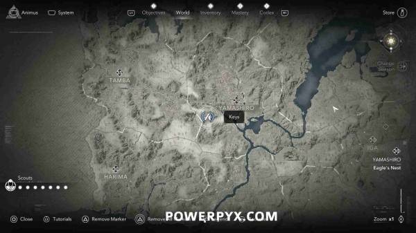 刺客信条影钥匙位置大全 全部秘钥收集攻略一览）