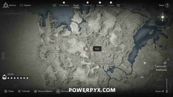 刺客信条影钥匙位置大全 全部秘钥收集攻略一览）