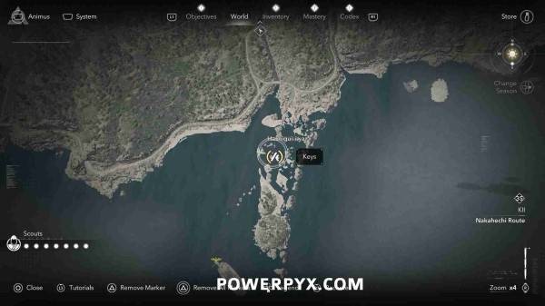 刺客信条影钥匙位置大全 全部秘钥收集攻略一览）