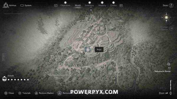 刺客信条影钥匙位置大全 全部秘钥收集攻略一览）