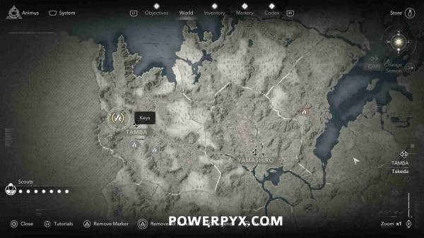 刺客信条影钥匙位置大全 全部秘钥收集攻略一览）