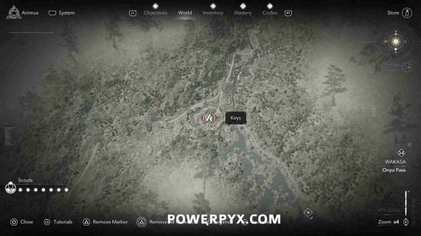 刺客信条影钥匙位置大全 全部秘钥收集攻略一览）