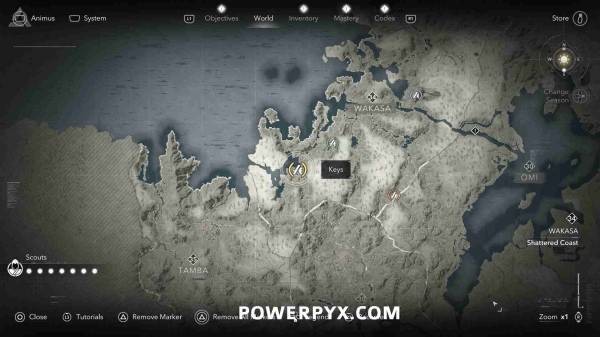 刺客信条影钥匙位置大全 全部秘钥收集攻略一览）