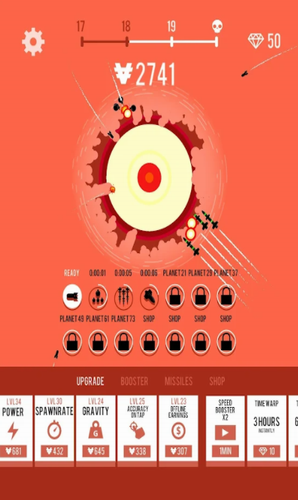 行星轰炸最新游戏