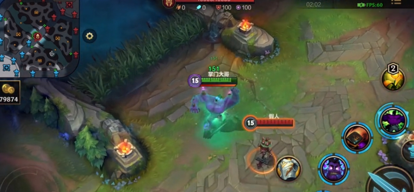 英雄联盟手游蒙多怎么操作