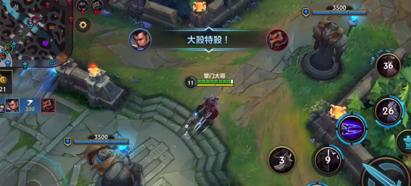 英雄联盟手游劫怎么打中