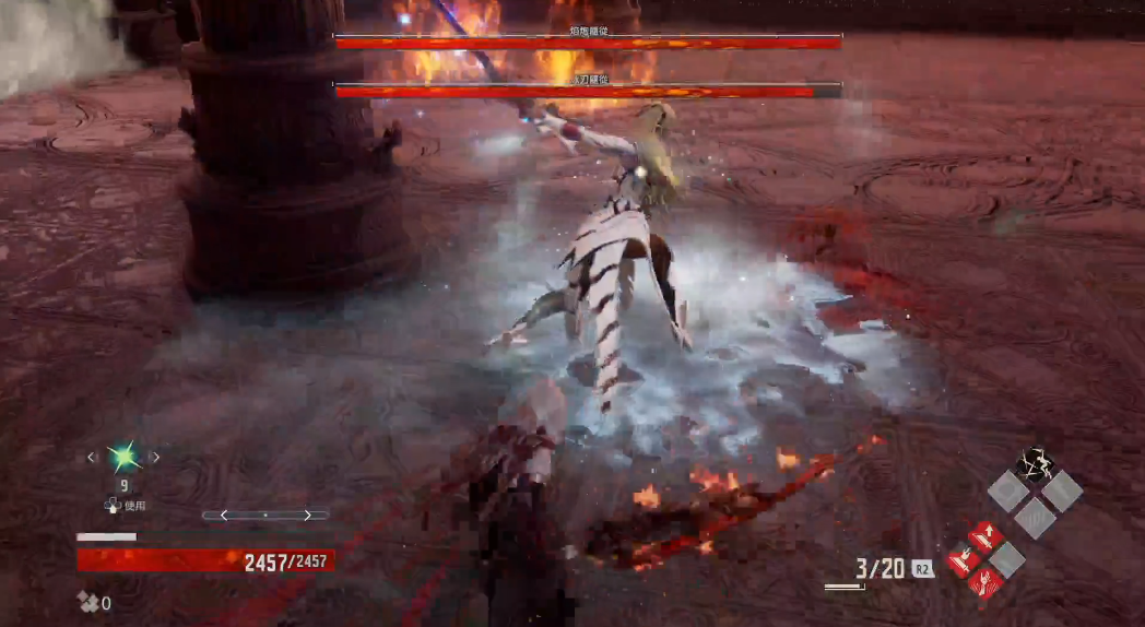 噬血代码焰炮冰刃随从怎么打