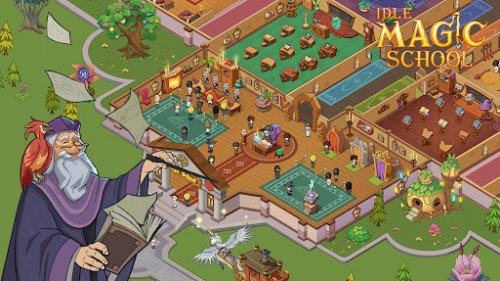 放置魔法学校无限金币免费版安卓