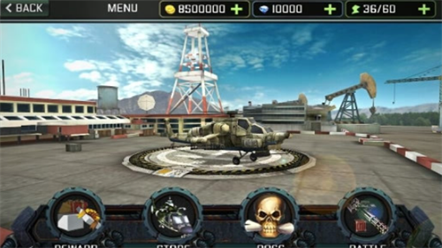 直升机空袭游戏