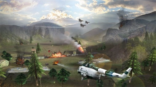 直升机空袭游戏