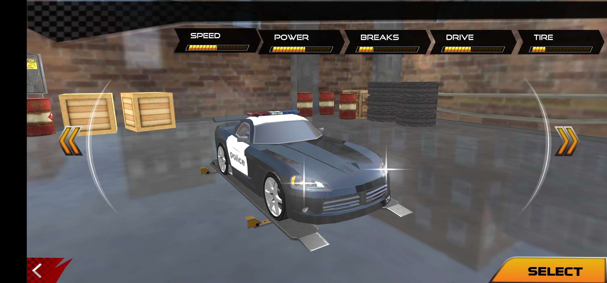 警车停车场手机ios版