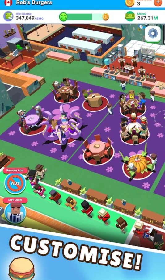 闲置的咖啡屋大亨无限货币版