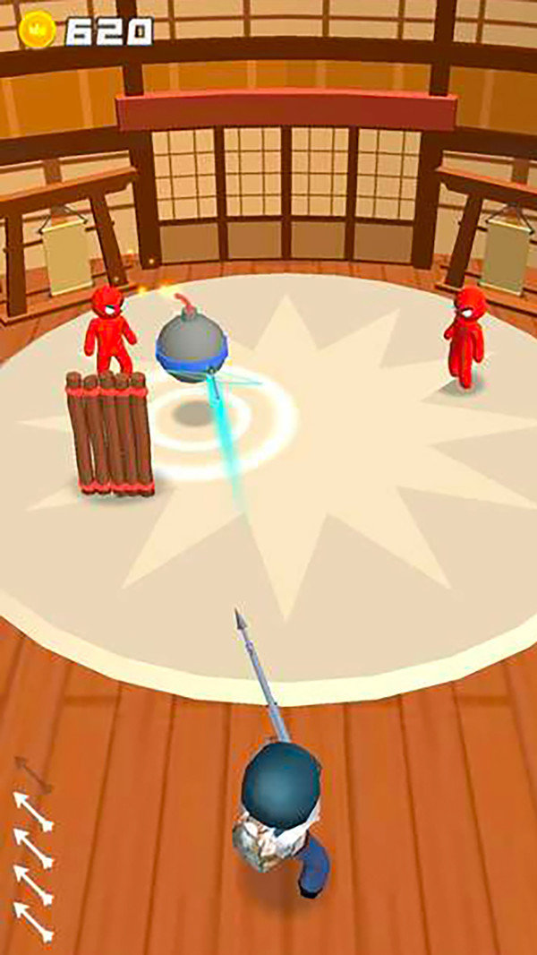 枪神传说3D火柴人弓箭手大量金币体力版