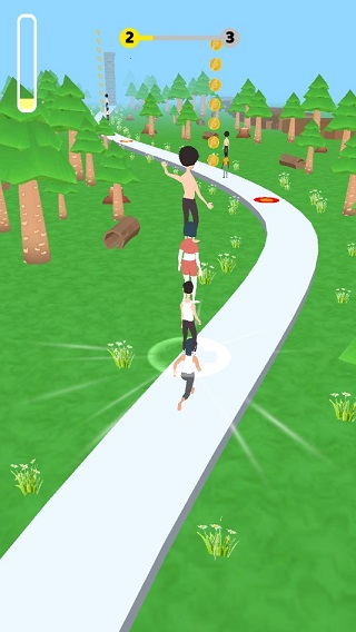 跑人梯游戏玩法图片1