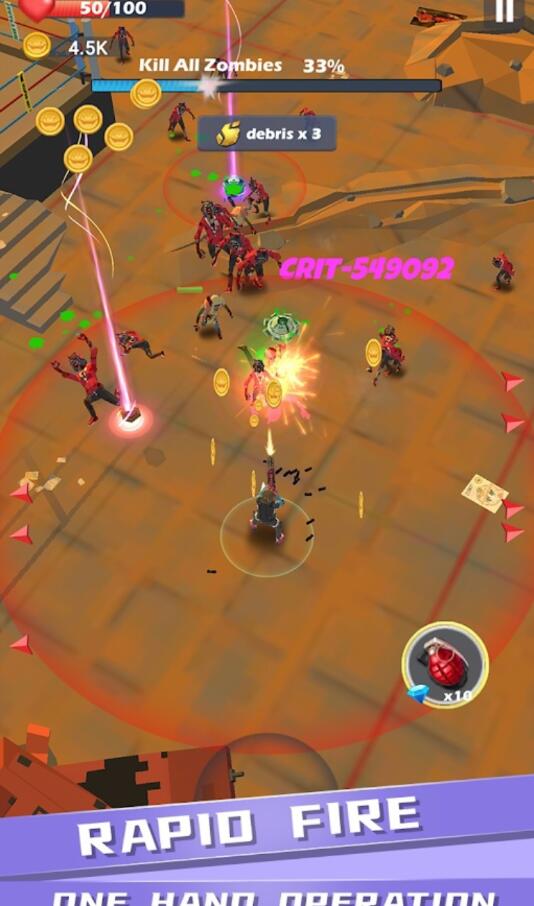 疯狂僵尸-快速射击appios下载