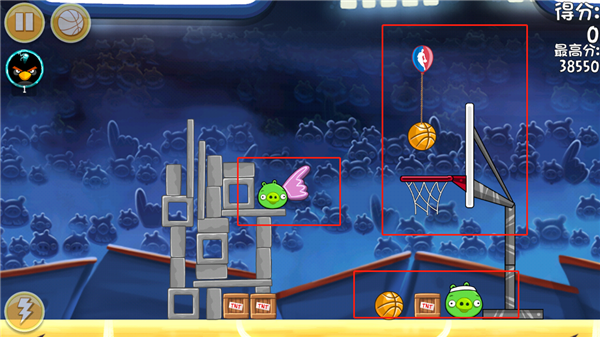 愤怒的小鸟嘉年华游戏技巧图片4