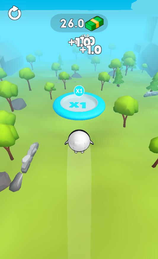 天空滑翔机3D0金币升级版