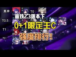 崩坏星穹铁道主c怎么排行