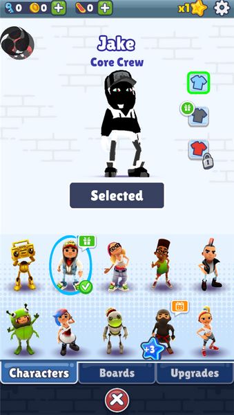 地铁跑酷超级黑白冰岛版本宣传图