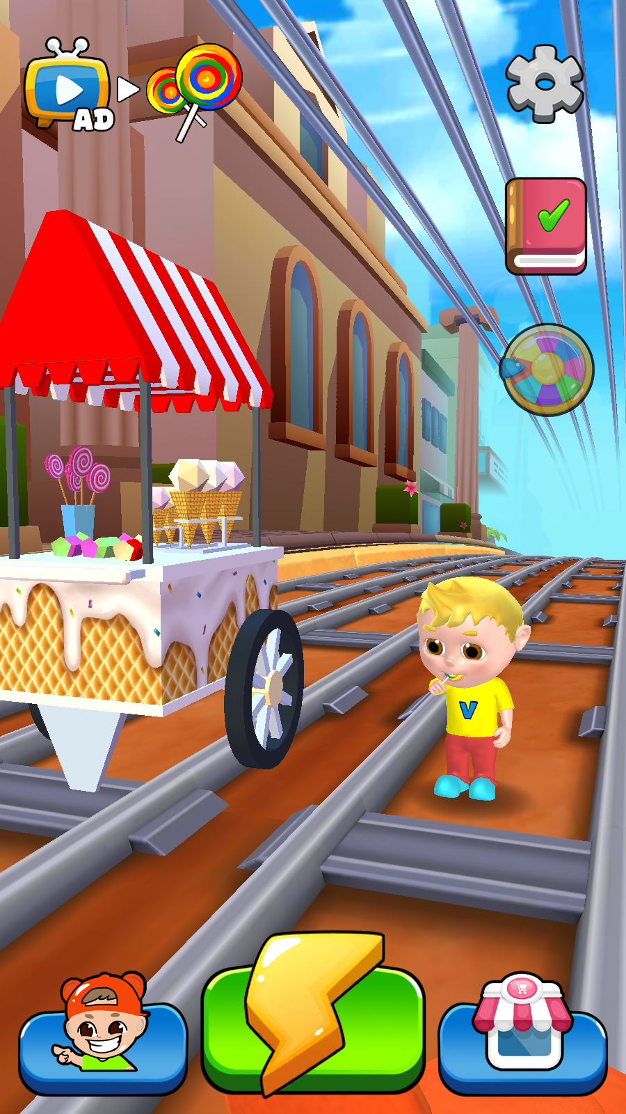 熊孩子跑酷苹果手机版