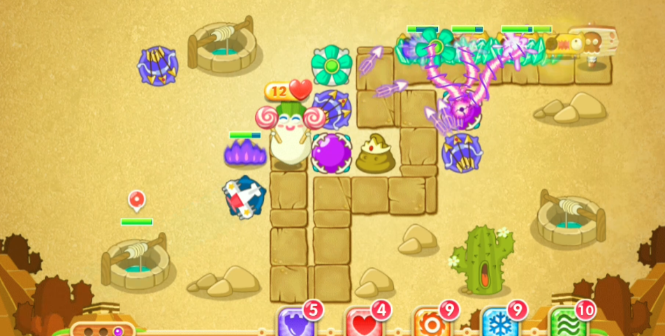 保卫萝卜2飞行怪怎么打