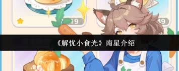 解忧小食光南星是什么