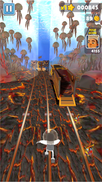 地铁跑酷海底熔岩魔改版图片7