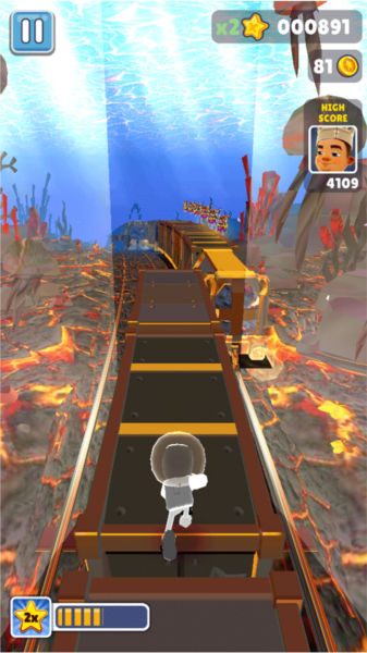 地铁跑酷海底熔岩魔改版图片10