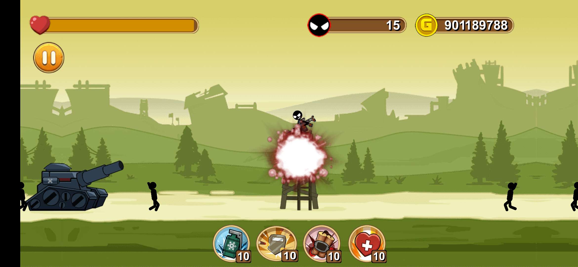 火柴人射击闯关苹果2026版