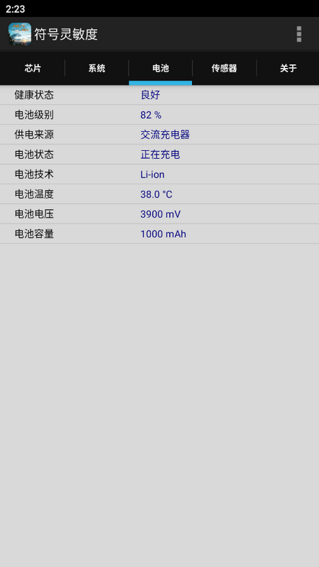 符号灵敏度ios版