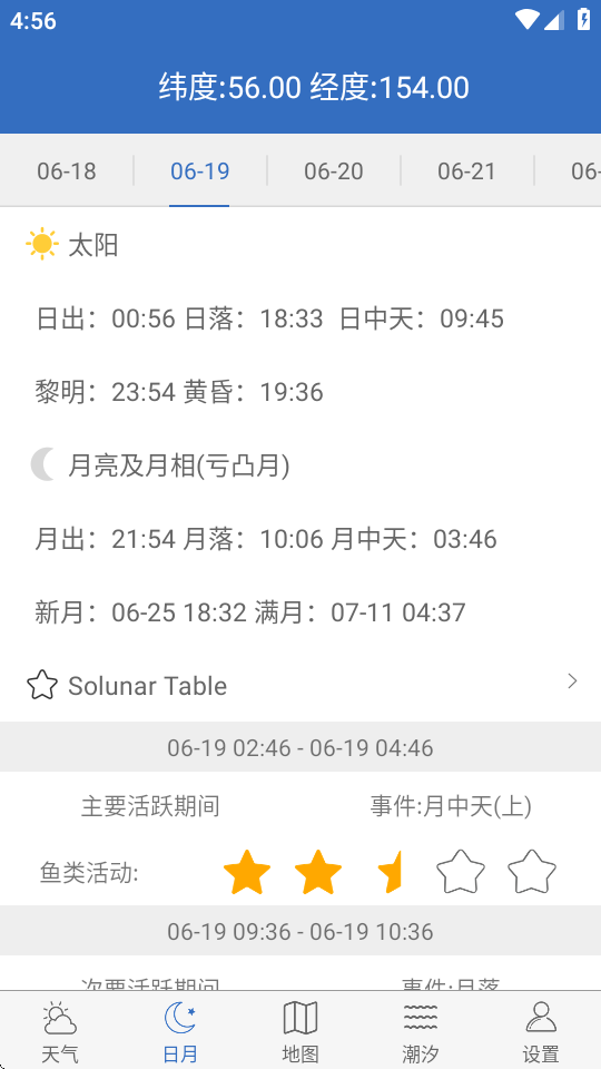 钓鱼天气最新版