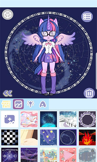 魔幻女孩换装手机版宣传图
